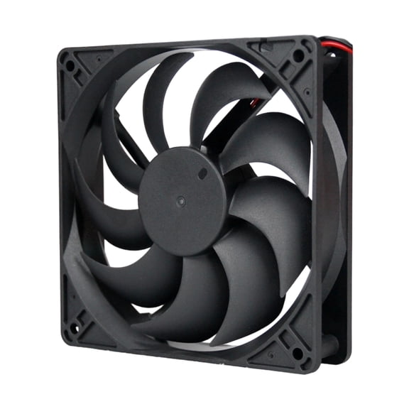 ME12025SHL 120mm 110V to 220V 0.02A Computer Cooling Fan, Quiet Operations 2100RPM for Effective Heat Dissipation