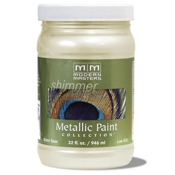 ME164 1 qt. Flash Gold Metallic Paint - Sheer