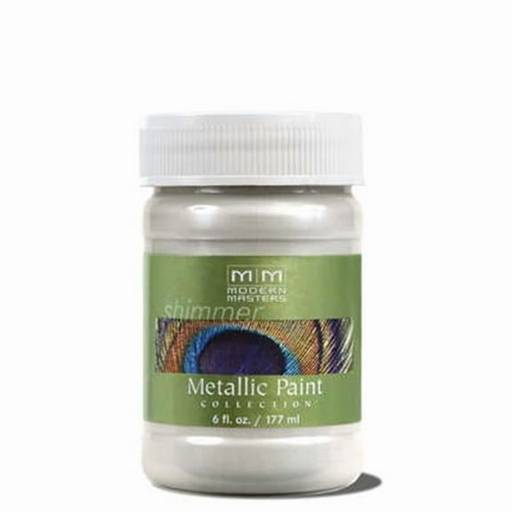 ME209 6 oz. Pewter Metallic Paint - Pewter - 6 oz.