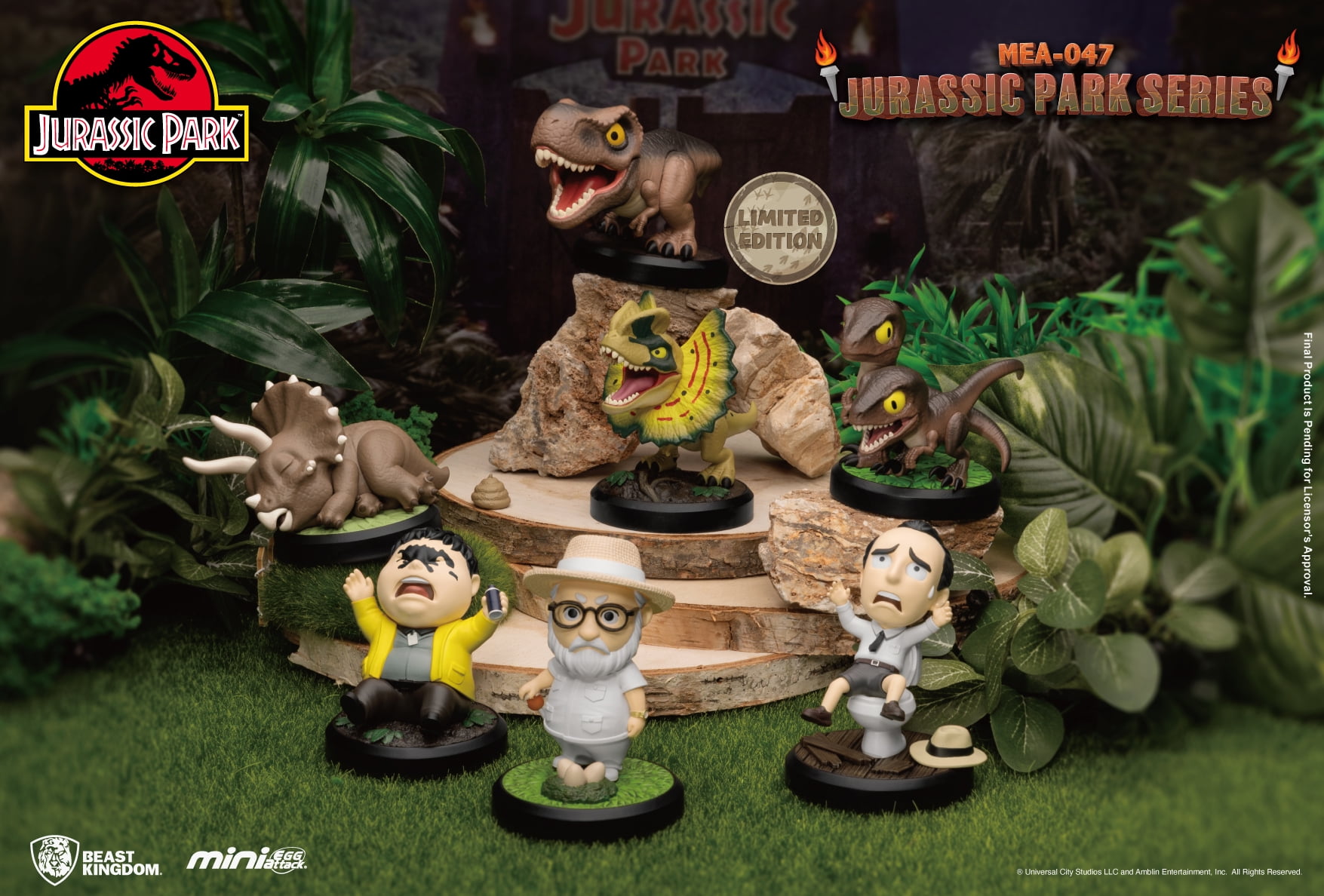 MEA-047 Jurassic Park Series Set(6PCS)