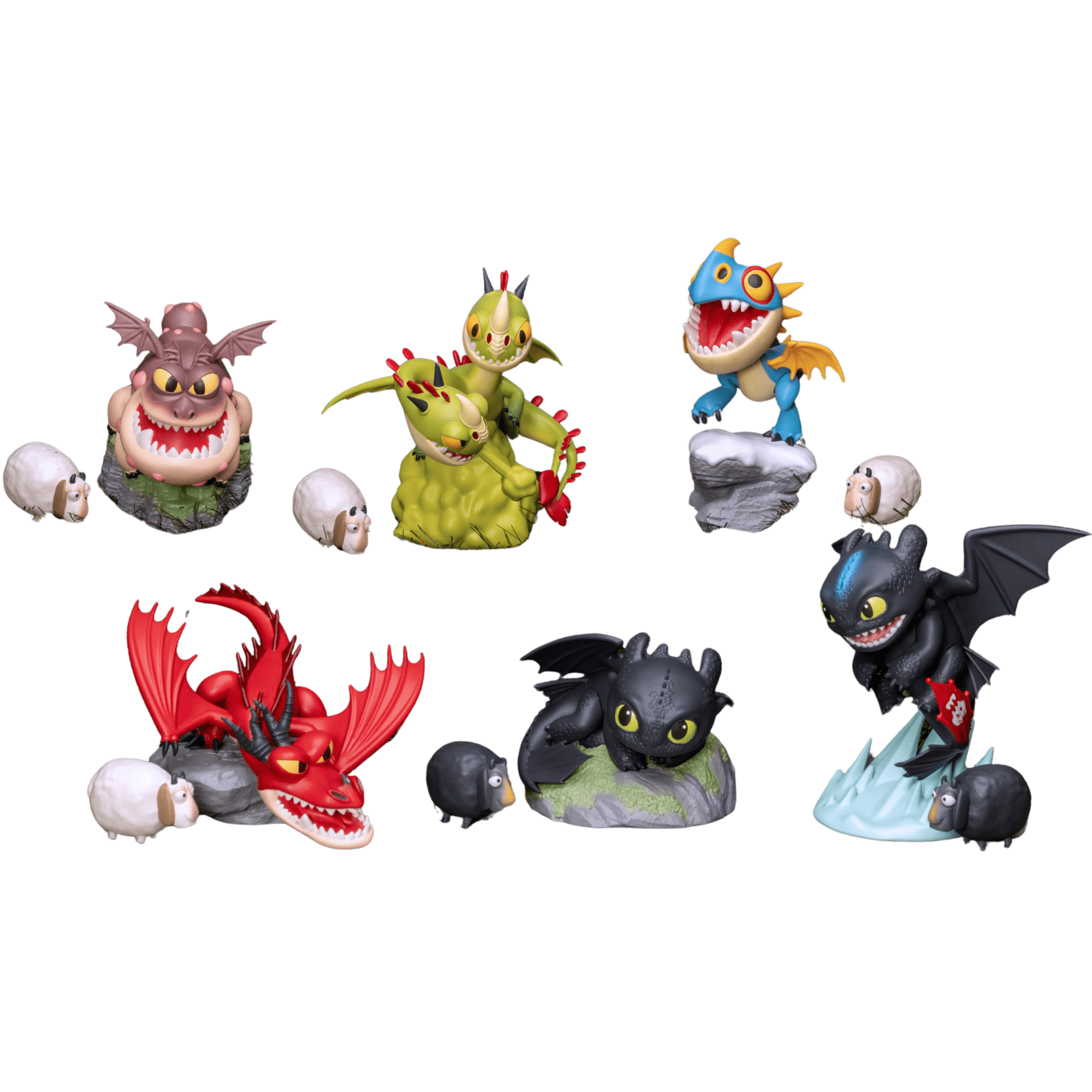 How to train your dragon series Blind box set (6 pcs)