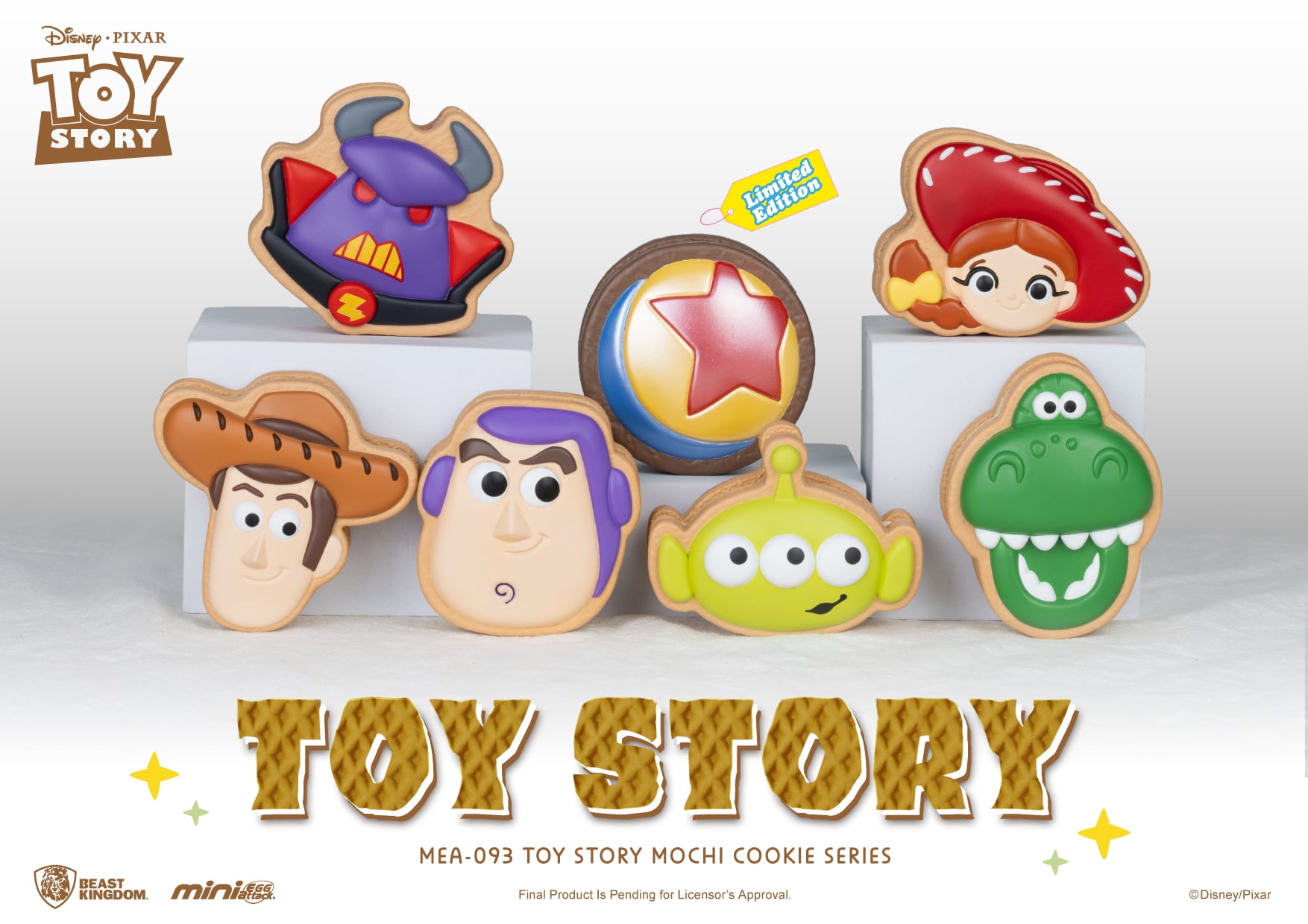 MEA-093 Toy Story mochi cookie series Blind box - Walmart.com