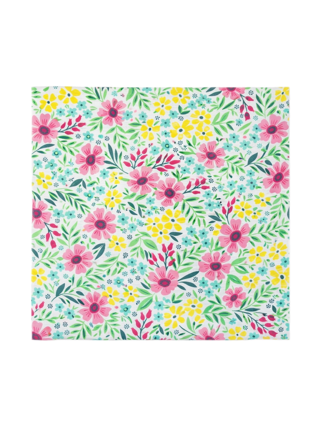 Women’s Meadow Flowers Bandana from Way to Celebrate, One Size, Pink/Multi
