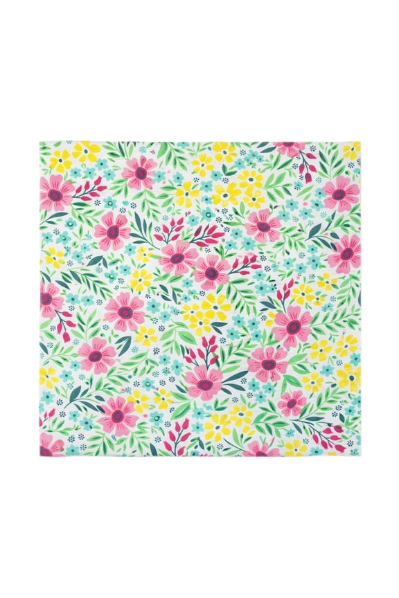 Women’s Meadow Flowers Bandana from Way to Celebrate, One Size, Pink/Multi