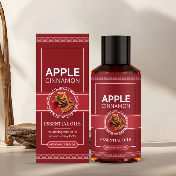 MEAKKAO Apples Cinnamons Essences Oil Grade Aroma Oil For Diffusers Candles And Spa Fragrant For Home And Office 100ml