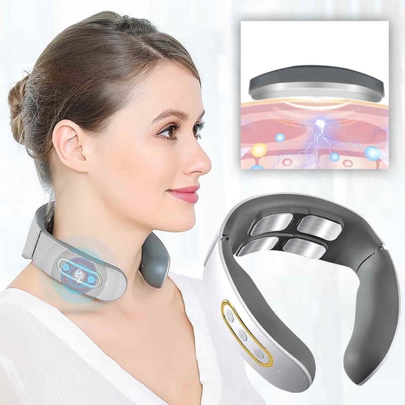 MEAKKAO Cervical Vertebra Instrument Charging Neck Protector Heating Neck And Shoulder