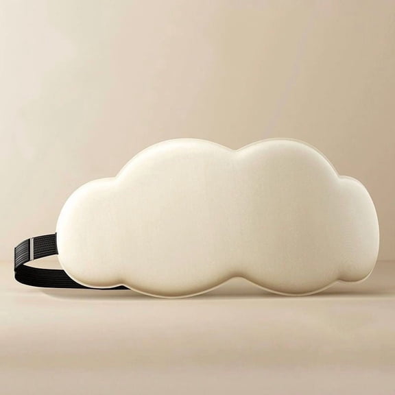 MEAKKAO Cloud-shaped Eye Mask For Afternoon Naps And Sleep Breathable Light-blocking Suitable For Men And Women Foam Comfortable