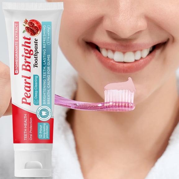 MEAKKAO Deep Cleaning Breath Teeth Protection Pomegranate Extract White Toothpaste 60g