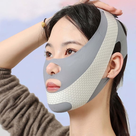 MEAKKAO Face Shaping Bandage V Face Lifting Tighten Face Full Face Lifting Artifact Double Chin Sculpting Mask
