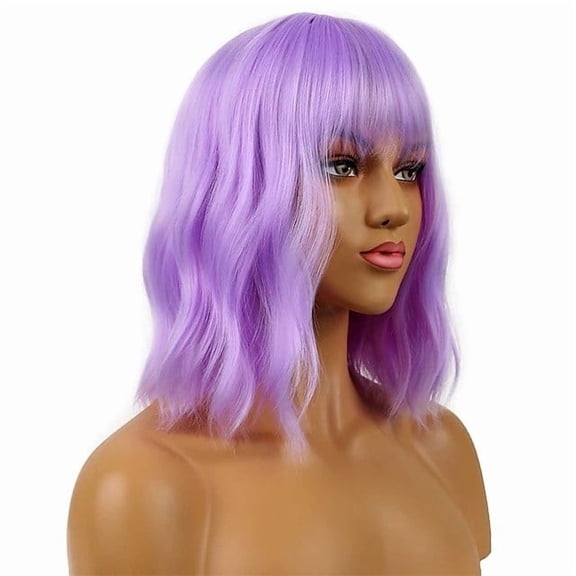 MEAKKAO Festival Water Short Roll Wig