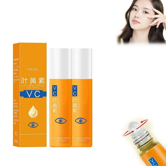 MEAKKAO Lutein Eye Roller Essences Oil Nourishes And Moisturizes Relieves Fatigue And Is Easy To Absorb 8ml