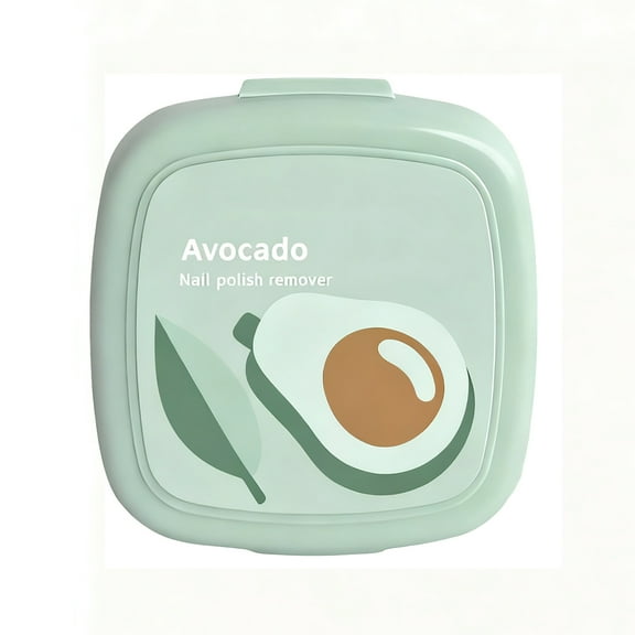 MEAKKAO Nail Polish Remover Pads - Nail Varnish Remover Pads In Box - Quickly And Easily Gel Polish Remover Natural Ingredients - Instant Removal Nail Wipes 40ml