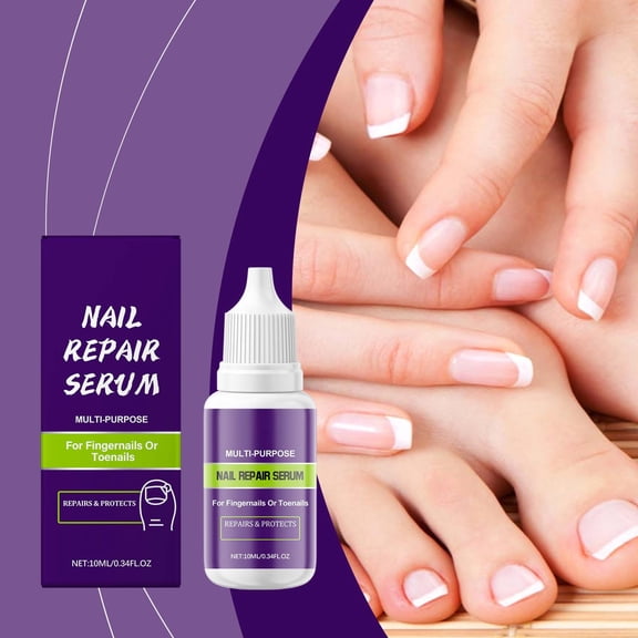 MEAKKAO Nail Repair Liquid Deeply Nourishes Nails Enhances Toughness Reduces Breakage And Repairs Damage 10ml