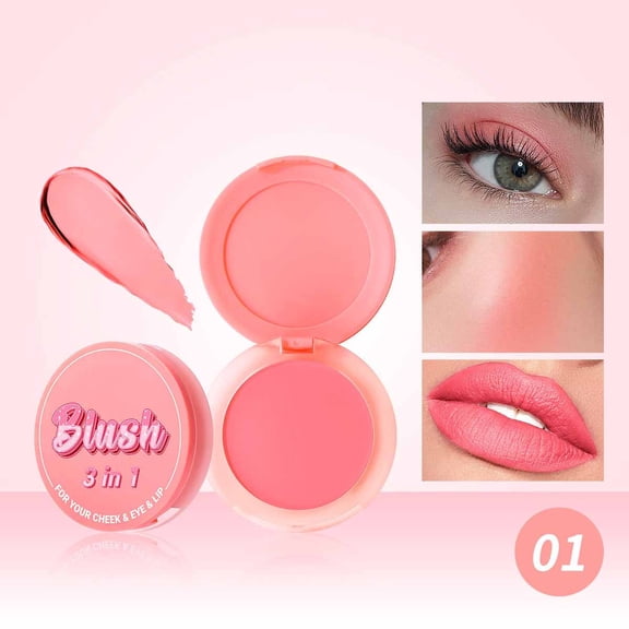 MEAKKAO Powder Blusher Is Light And Delicate With Long-lasting Waterproof Effect Enhancing Complexion Naturally