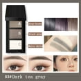 thumbnail image 1 of MEAKKAO Three-colour Eyebrow Powder Set A Tool For Eyebrow Repair Beautiful Scenery, 1 of 1