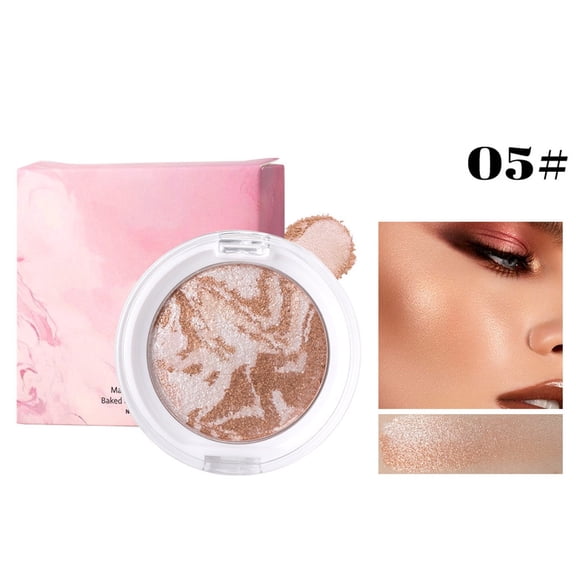 MEAKKAO Tris-colored Pork Belly Blooms Blush Pearl Glows Marbled Ones-piece Rouge