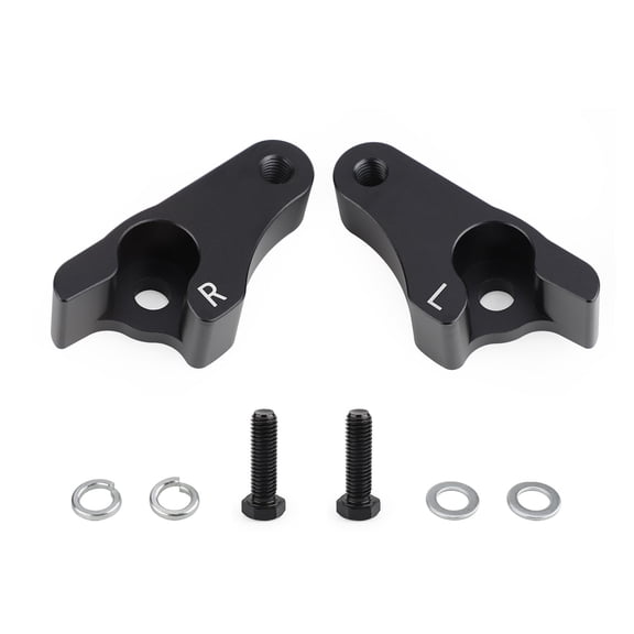MEAMAZ 2 Inch Lowering Blocks Kit Fits for 2002-2023 Harley Davidson Touring Road Street Electra Glide Special Rear Slam Lowering Damper Kit Lower Motorcycle Altitude Motorcycle Accessories