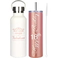 thumbnail image 1 of MEANT2TOBE 18th Birthday Girl Gift Set: Tumbler & Decorations for Women, 1 of 8