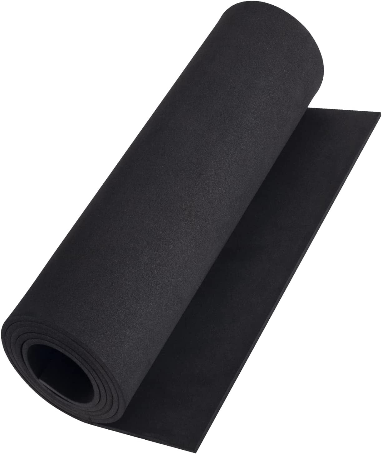MEARCOOH Black eva Foam roll,Premium Cosplay EVA Foam Sheet,5mm Thick