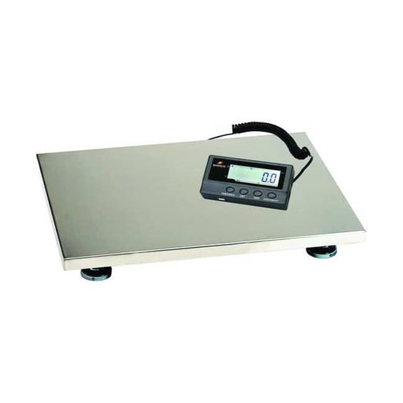 MEASURETEK 12R981 Digital Platform Bench Scale with Remote Indicator 200kg/440 lb. Capacity