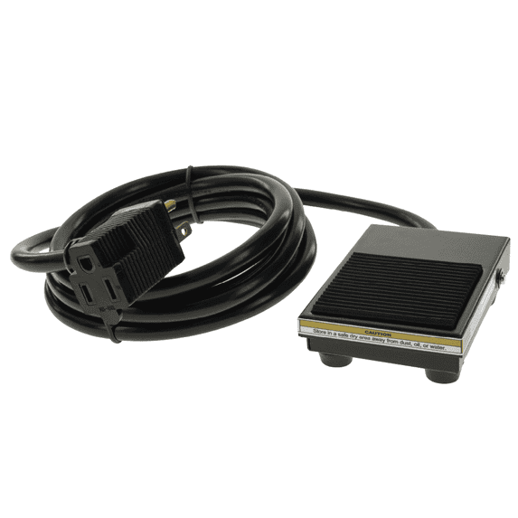 MEAT! Foot Pedal Switch for Meat Grinders and Stuffers, 8 Foot Cord, Hands-Free Use