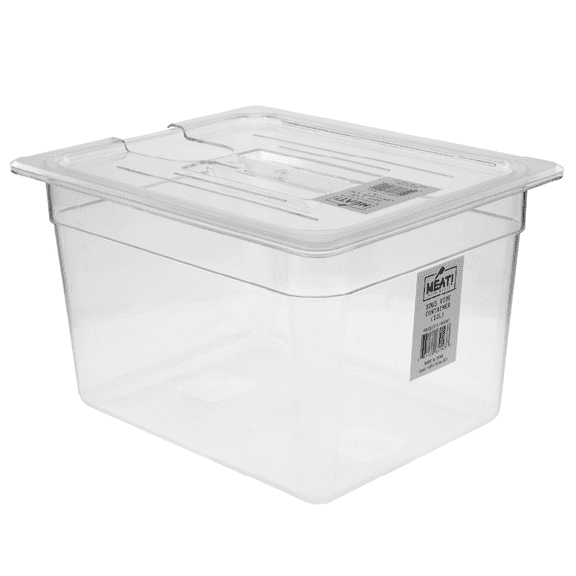 MEAT! Sous Vide Commercial Grade Quality Cooker with a 10 Gallon Cooking Capacity for Vacuum-Sealed Meat or Vegetables (12L Container)