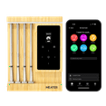 thumbnail image 1 of MEATER Pro XL: Bluetooth & WiFi Smart Meat Thermometer | 4 Multi-Sensor Probes | 1000°F Heat Resistance | Certified Accuracy for BBQ, Oven, Grill, Smoker, Air Fryer, Deep Fryer, Sous Vide, 1 of 9
