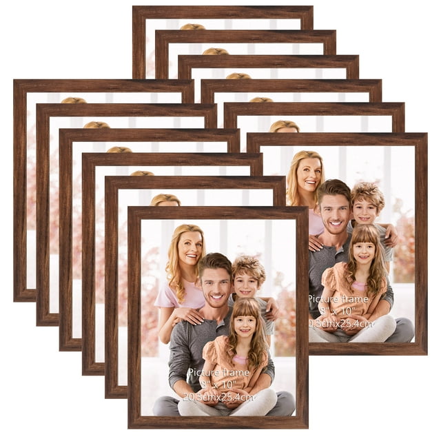 MEBRUDY 8x10 Picture Frame Set of 12, 8 by 10 Photo Frames Bulk for
