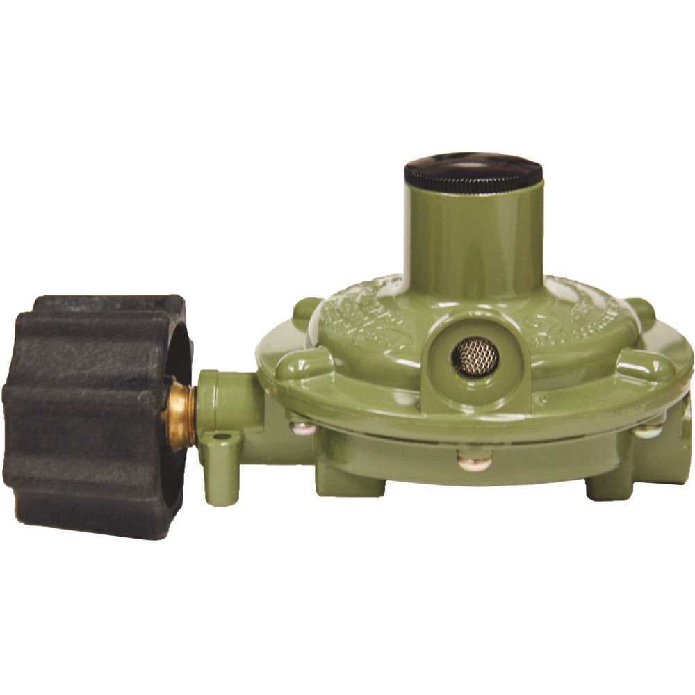 912-267 Single Stage Gas Regulator - 1/4 X 3/8 FNPT, 3-7 InWC, Vent Over Outlet, UL Listed