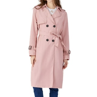 Pink Trench Coat