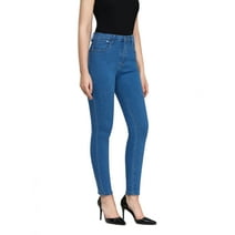 MECALA Womens High Rise Skinny Jeans High Waist Denim Pants Jeggings,Light Blue,2XL