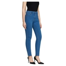 MECALA Womens High Rise Skinny Jeans High Waist Denim Pants Jeggings,Light Blue,XL