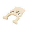 MECCANIXITY 4/4 Cello Bridge Maple Wood for 4/4 Cello Replacement