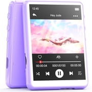 MECHEN M3 Portable MP3 Music Player 64GB with Bluetooth 5.3 Memory Expandable 128GB -Purple