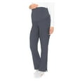 thumbnail image 1 of MED COUTURE Women's Sporty Stylish Stretchy Maternity Pants, Color: Pewter, Size: XS Petite (8727P-PWTR-XS), 1 of 5