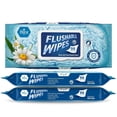 thumbnail image 1 of MED PRIDE XL Flushable Wipes for Adults Unscented 600 Pack Extra Large Aloe Vera & Chamomile Plant-Based Toilet Wipes Flushable Travel Wipes for Sensitive Skin, 1 of 6