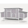 MEDHEHOO Ultimate Chicken Coop Spacious 85" Metal Frame Chicken House