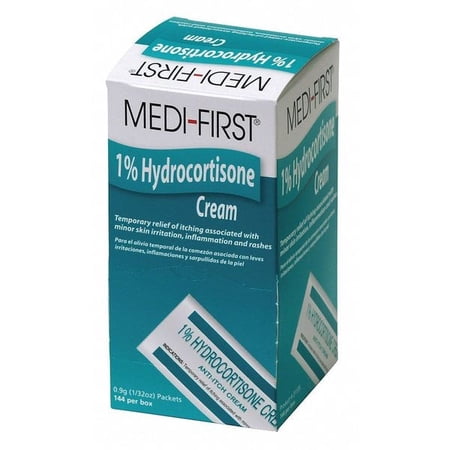 MEDI-FIRST Hydrocortisone Packets,Anti-Itch