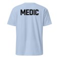 thumbnail image 1 of MEDIC Staff Uniform Tee - BACK Design (Light Blue, 3XL), 1 of 4