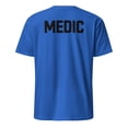 thumbnail image 1 of MEDIC Staff Uniform Tee - BACK Design (Royal, XL), 1 of 4