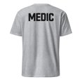 thumbnail image 1 of MEDIC Staff Uniform Tee - BACK Design (Sport Grey, XL), 1 of 4