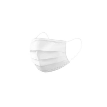 MEDICOM ASTM Level 2 Disposable Face Masks, Pack of 50 - White