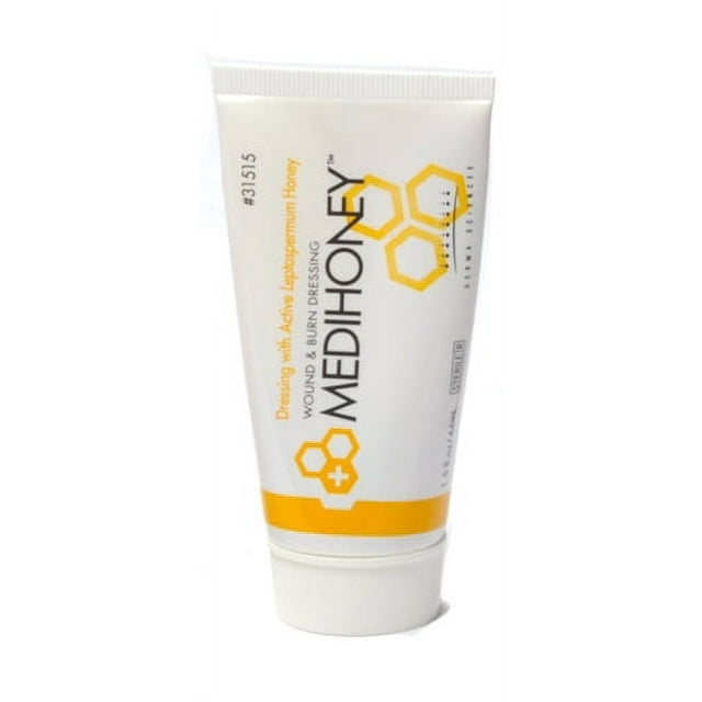 MEDIHONEY Wound & Burn Dressing Paste Leptospermum Honey Fast Healing, High Osmolarity