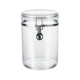 thumbnail image 1 of Mainstays Classic Medium Round Food Storage Canister, 33.8 oz, Clear Plastic, BPA-Free, Airtight, Stackable, 1 of 6