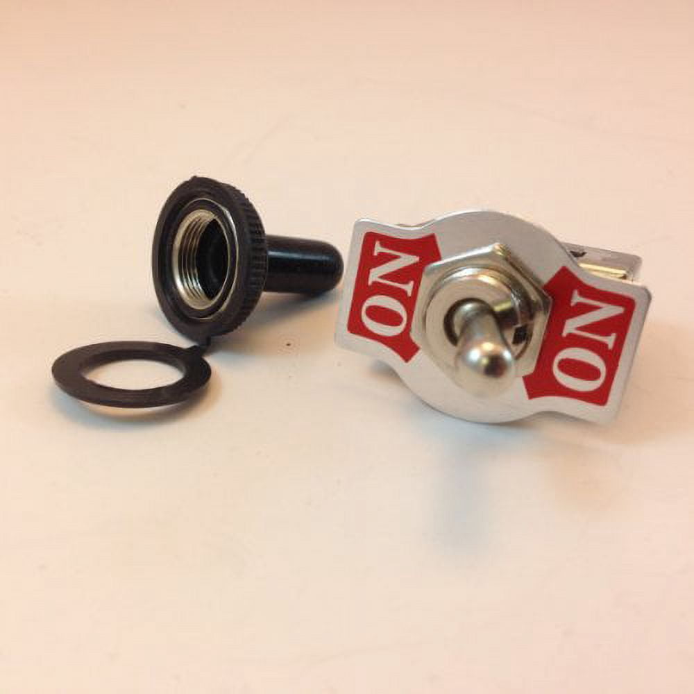 MEDIUM DUTY ON/ON TOGGLE SWITCH WITH POSITION SWITCH COVER (RUBBER BOOT ...