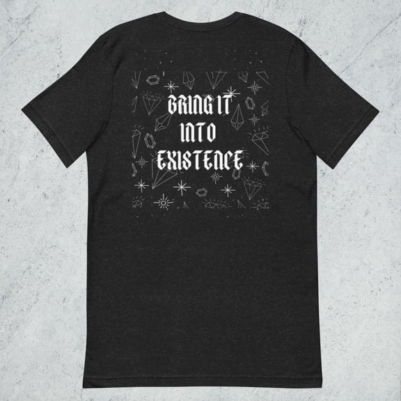 MEDIUM - "Manifest" (Front) & "Bring it Into Existence" (Back) - Detail Xpress Mobile - T-Shirt