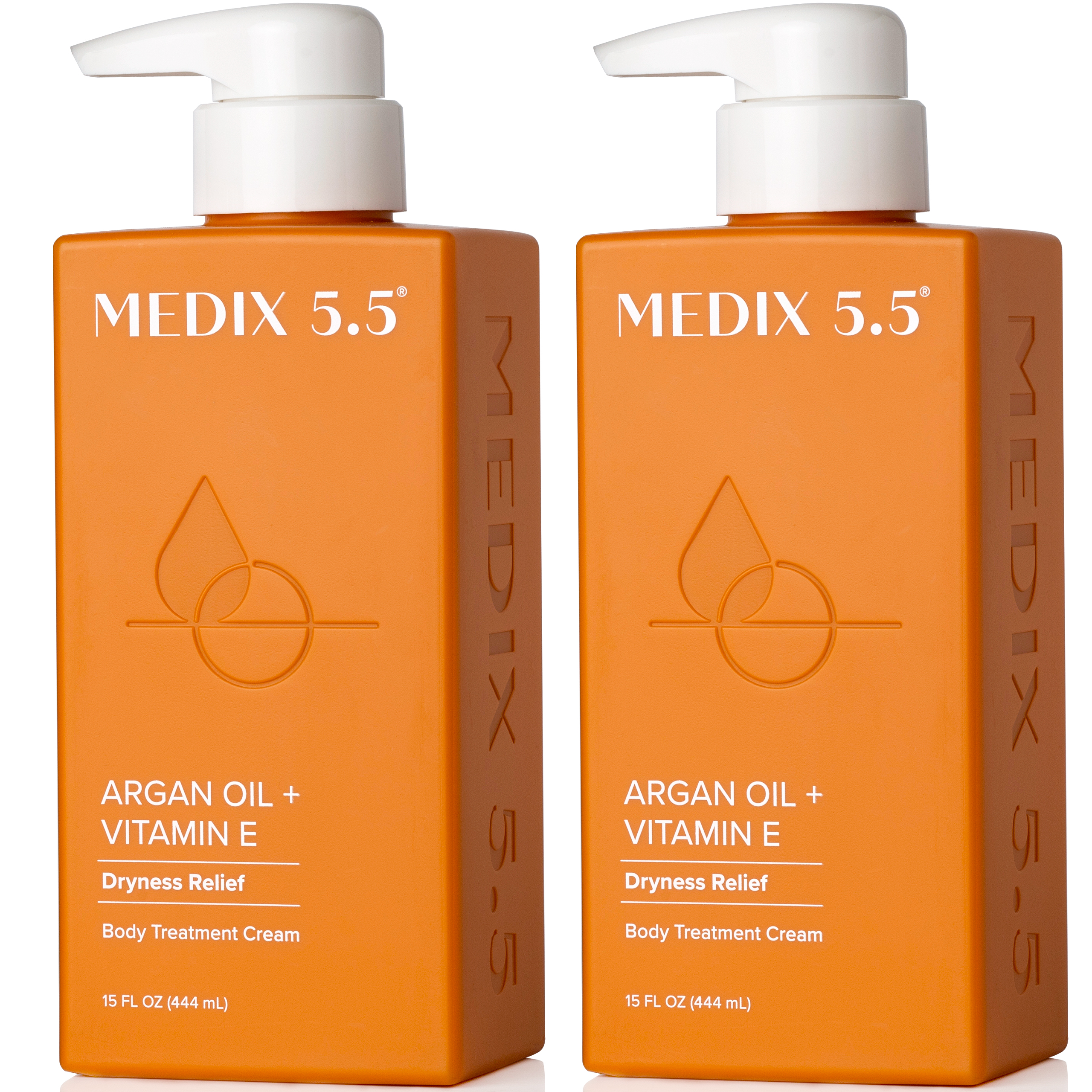 MEDIX 5.5 Argan Oil + Vitamin E Anti-Aging Body Cream Two Pack 15 fl oz - image 1 of 9