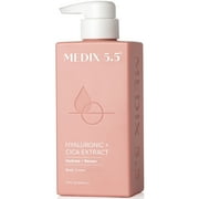 MEDIX 5.5 Hyaluronic Acid + Vitamin E Cream Body Lotion & Face Moisturizer, 15 Fl Oz