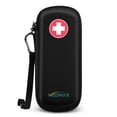 Shell Shork MEDMAX, EVA Epipen Medical Carrying Case, Shock Absorption, Black ...