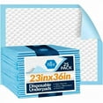 thumbnail image 1 of MEDPRIDE Disposable Bed Pads 23x36 25 Count Absorbent Bed Liners for Incontinence Kids Adults Elderly Pets Leak-Proof Bed Wetting Pads, 1 of 5